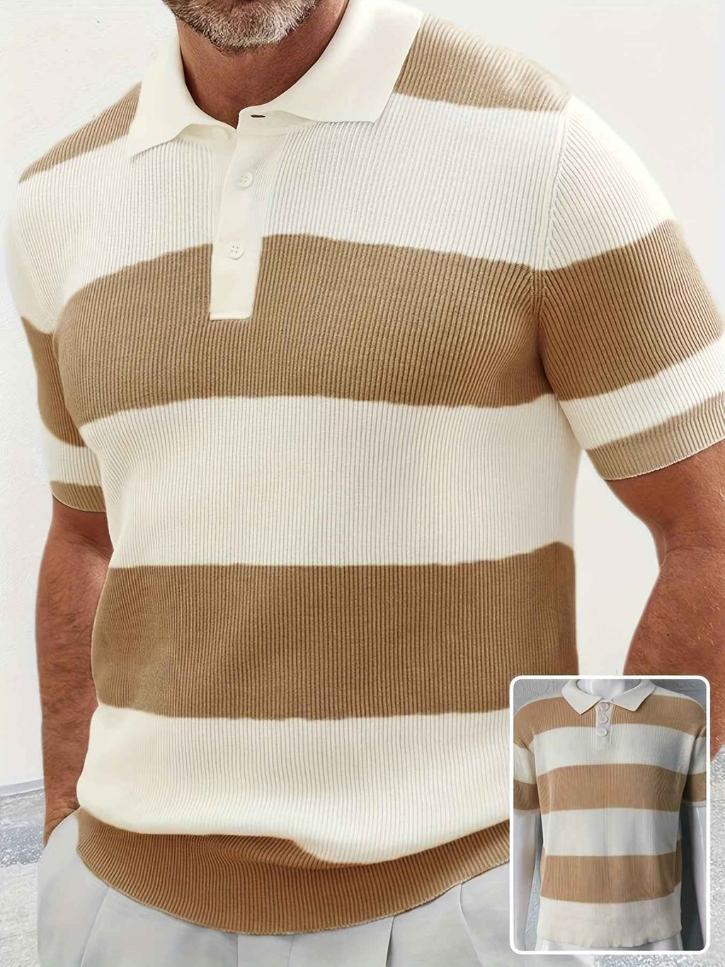 Men's Summer Short Sleeve Sweater for Comfort and Style