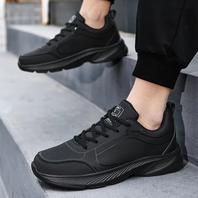 Road Running Shoes Unisex Waterproof Running Shoes Comfortable Athletic Shoes Waterproof and Slip-Resistant Travel Shoes