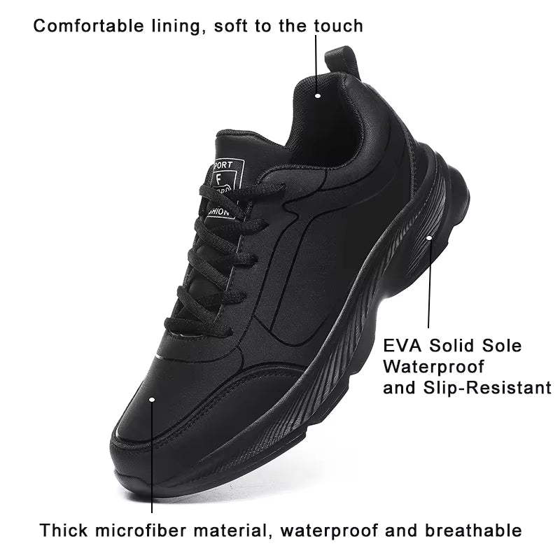 Road Running Shoes Unisex Waterproof Running Shoes Comfortable Athletic Shoes Waterproof and Slip-Resistant Travel Shoes