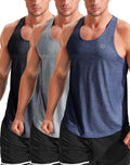 Men'S Workout Running Tank Top Sleeveless Gym Athletic Shirts
