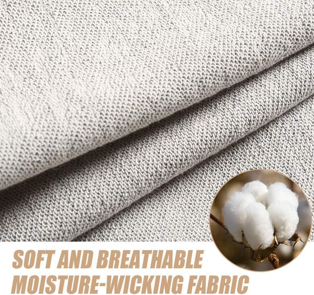 Mens Athletic Gym Shorts 5/7" Elastic Waist Casual Pajama Pocket Jogger Men Workout Short Pants