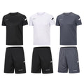 3Pack Men'S Workout Set Gym Clothes Active Shorts Shirt Set for Running Basketball Football and Daily Life,Size S-3XL