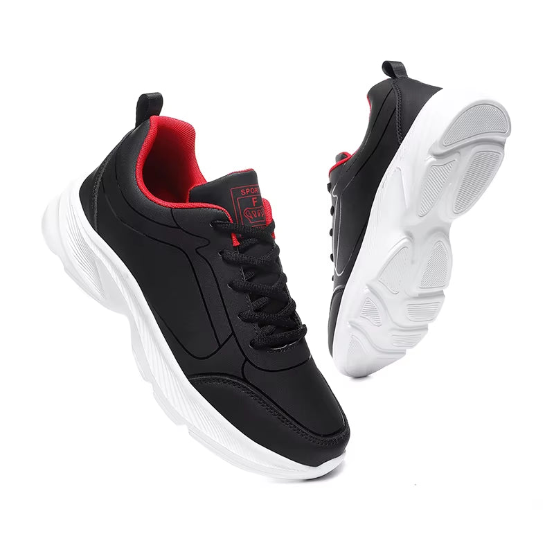 Road Running Shoes Unisex Waterproof Running Shoes Comfortable Athletic Shoes Waterproof and Slip-Resistant Travel Shoes