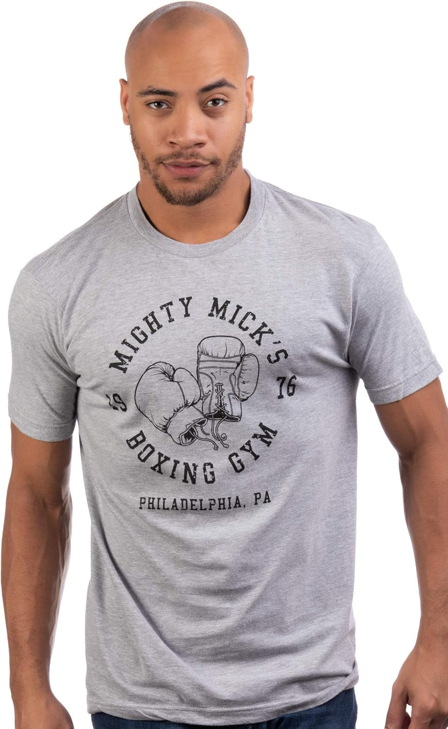 Mighty Mick'S Boxing Gym 1976 - Philadelphia Boxer Vintage Style Gloves T-Shirt for Men
